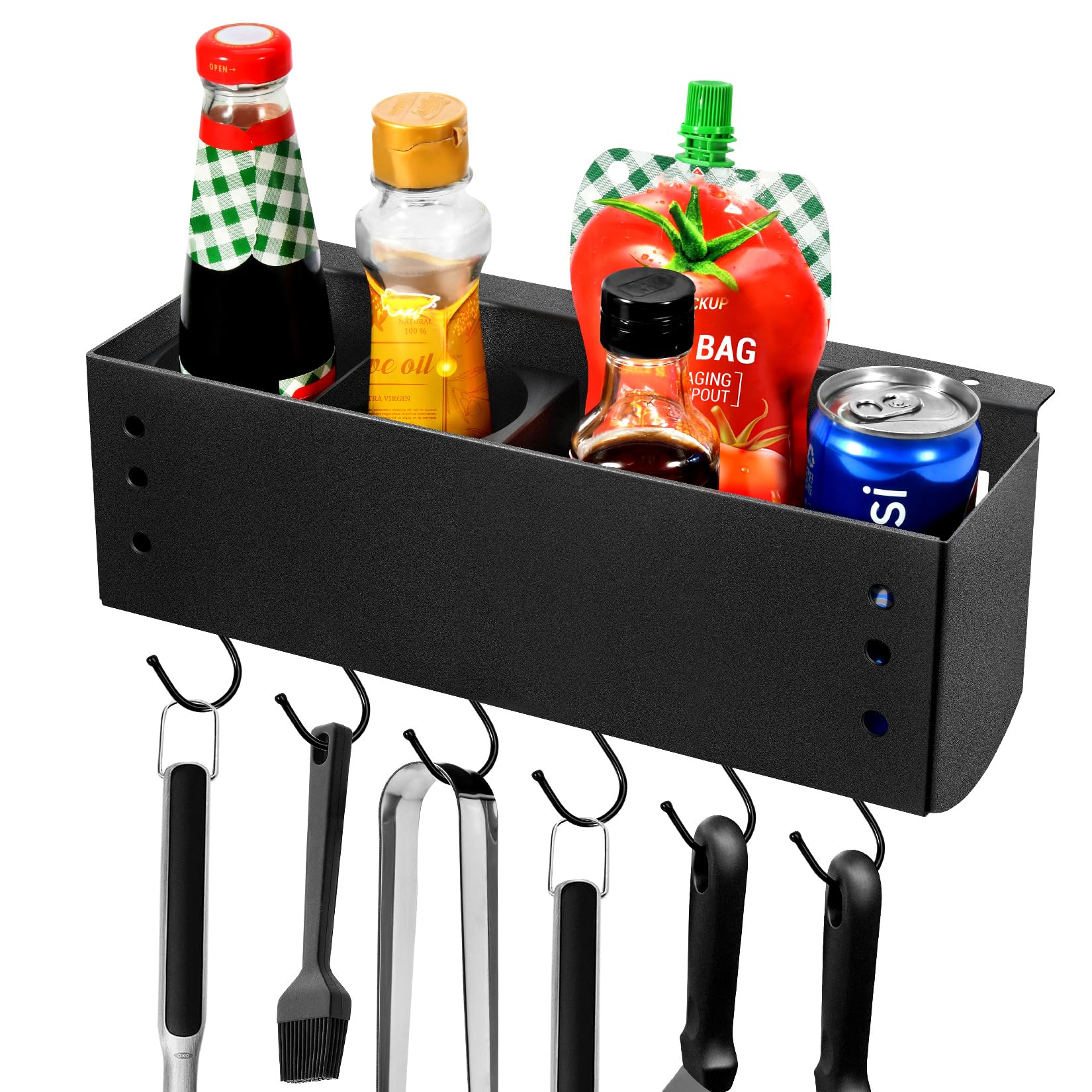 Upgraded GasSaf Griddle Caddy - Heavy Duty BBQ Grill Accessories for Blackstone 28
