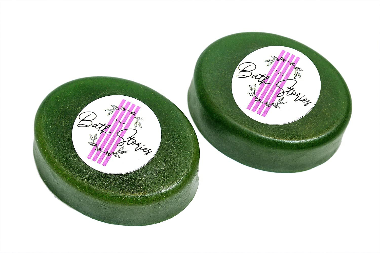 Organic Neem Herbal Bath Soap - Handmade with Natural Ingredients, 90g x 2 Bars - Gentle Cleansing for Acne, Eczema & Sensitive Skin - Perfect for Daily Skincare & Aromatherapy Relaxation