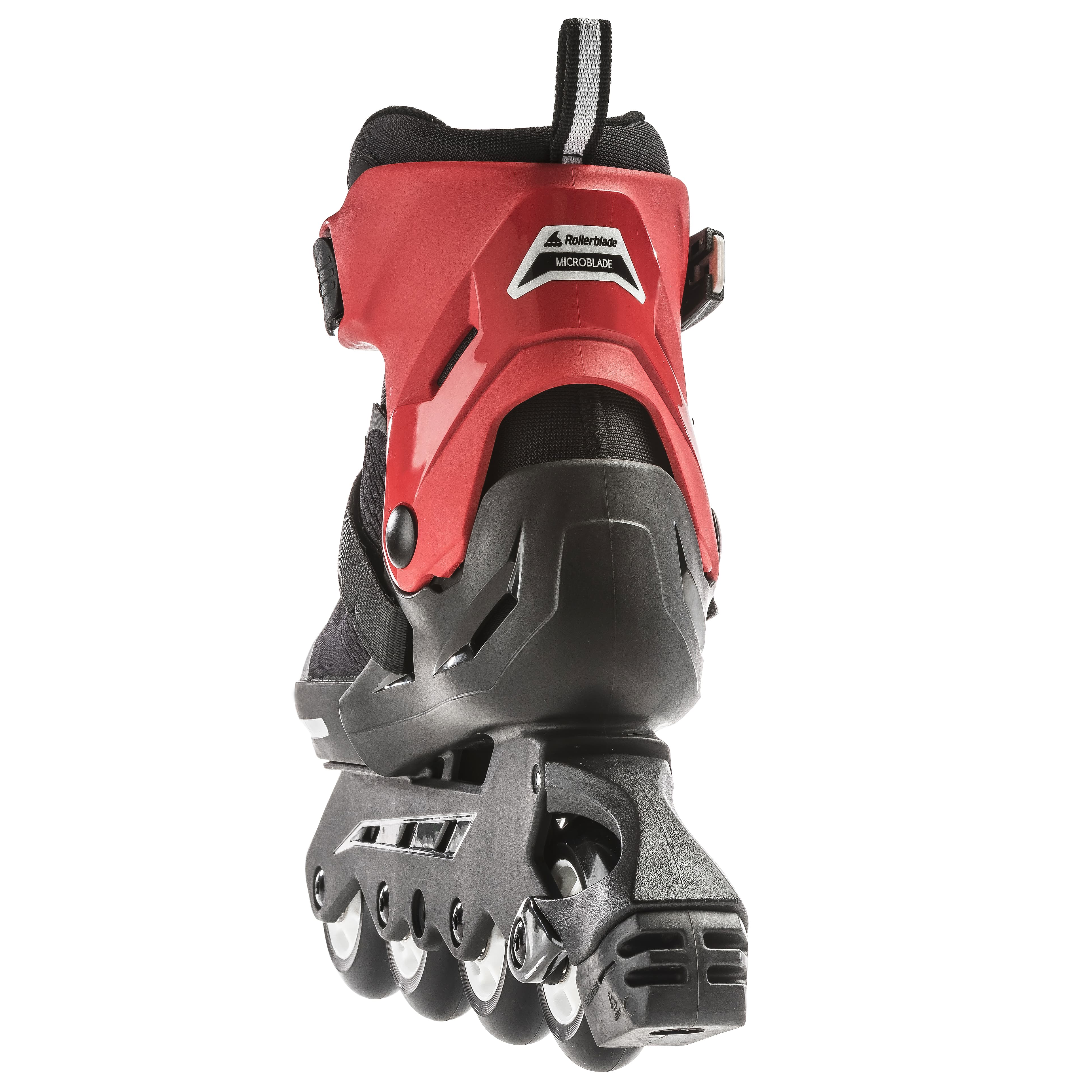Rollerblade Microblade Inline Skates for Adults - Black/Red - High-Performance Urban & Fitness Skating for Men and Women