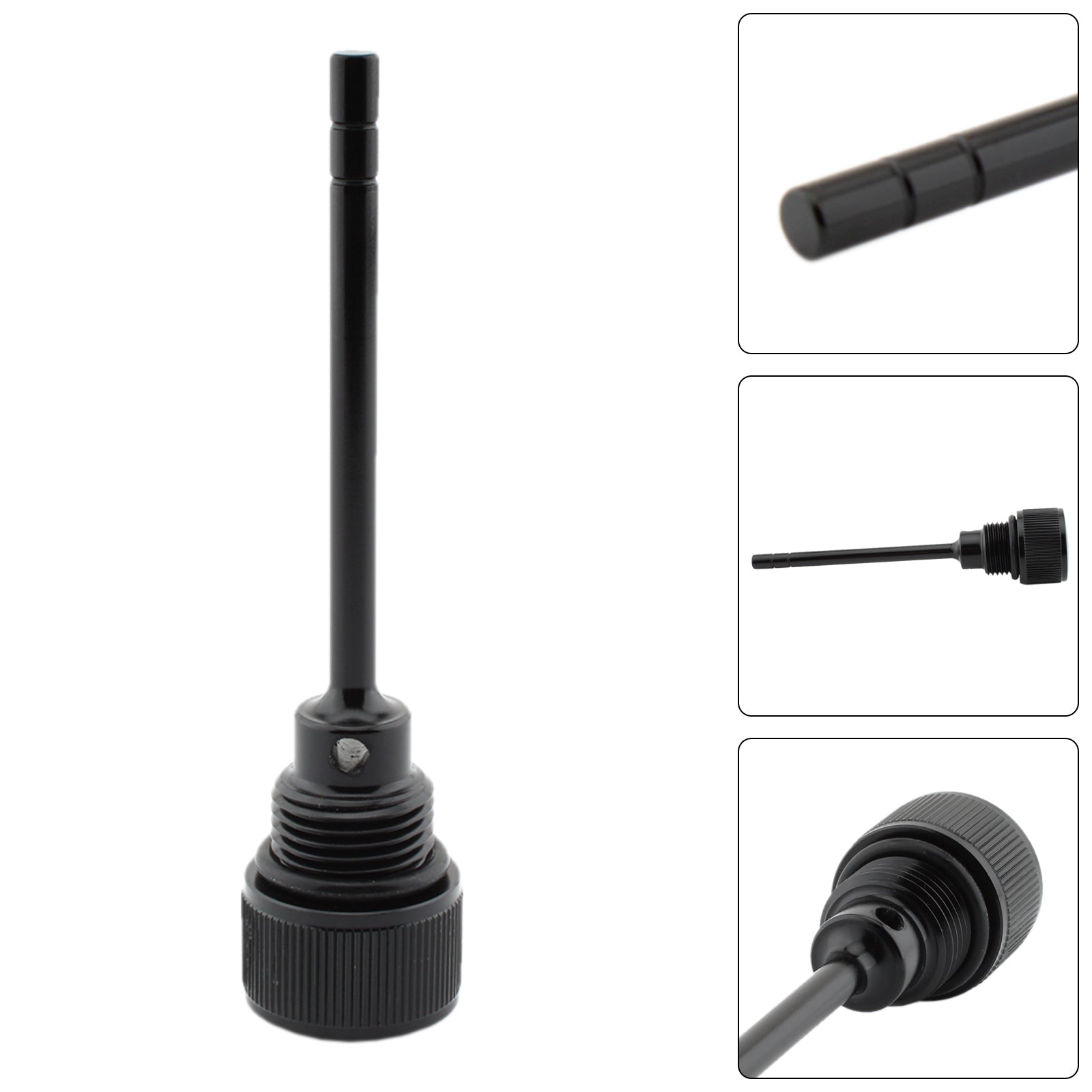 1105 0022 Oil Dipstick Tank Cap Plug Replacement for Harley Davidson Softail & Road Glide 2007-2019 - Perfect for Motorcycle Oil System Maintenance & DIY Repairs