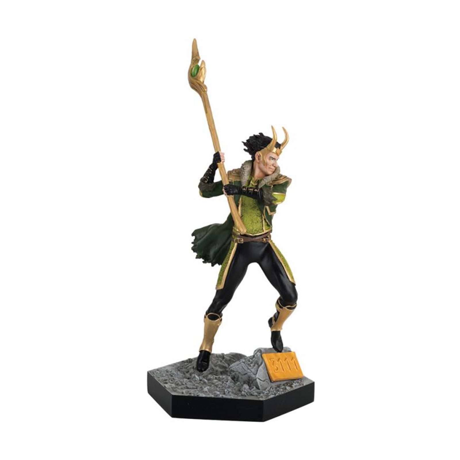 Eaglemoss Marvel VS Loki 1:16 Scale Dynamic Action Figure Statue - Perfect for Marvel Fans, Collectors & Home Decor Display