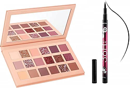 Fozzby 6155 Complete Makeup Kit Set with 5 Professional Makeup Brushes & 2 Beauty Blenders | Perfect for Everyday Makeup, Bridal Looks & Professional Makeup Artists | 4-Piece Cosmetic Collection