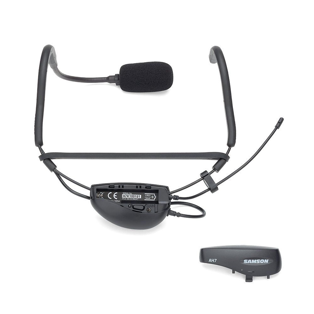 Samson Airline 77 Professional Wireless Headset with Rechargeable Battery & Charger - Perfect for Call Centers, Office Communication & Remote Work