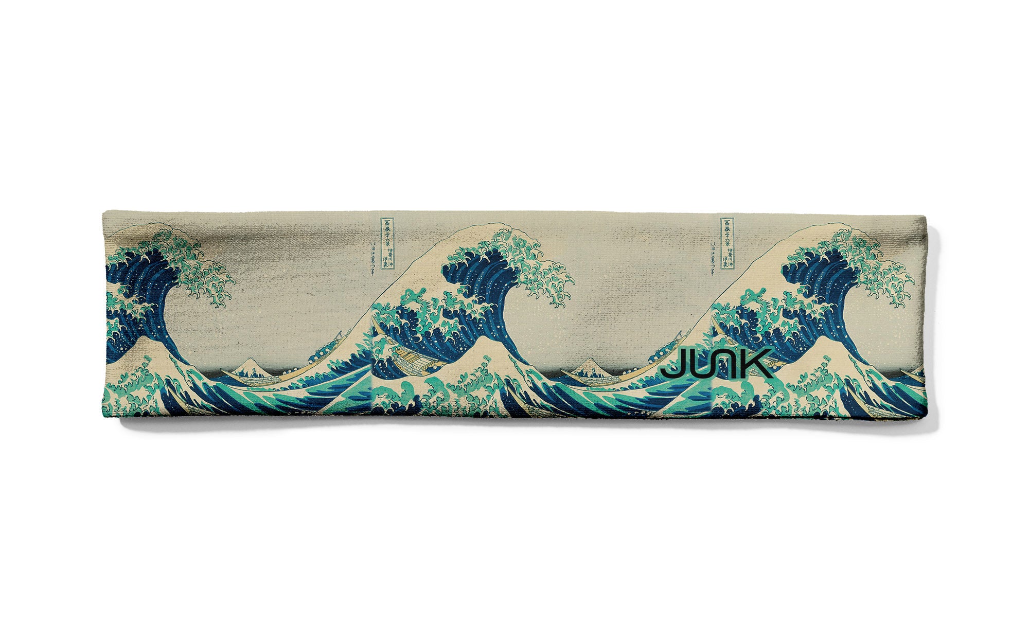 Hokusai Infinity Headband - Adjustable Comfortable Head Wrap for Women & Men - Yoga, Running, Workout, Sports, Fashion Accessory