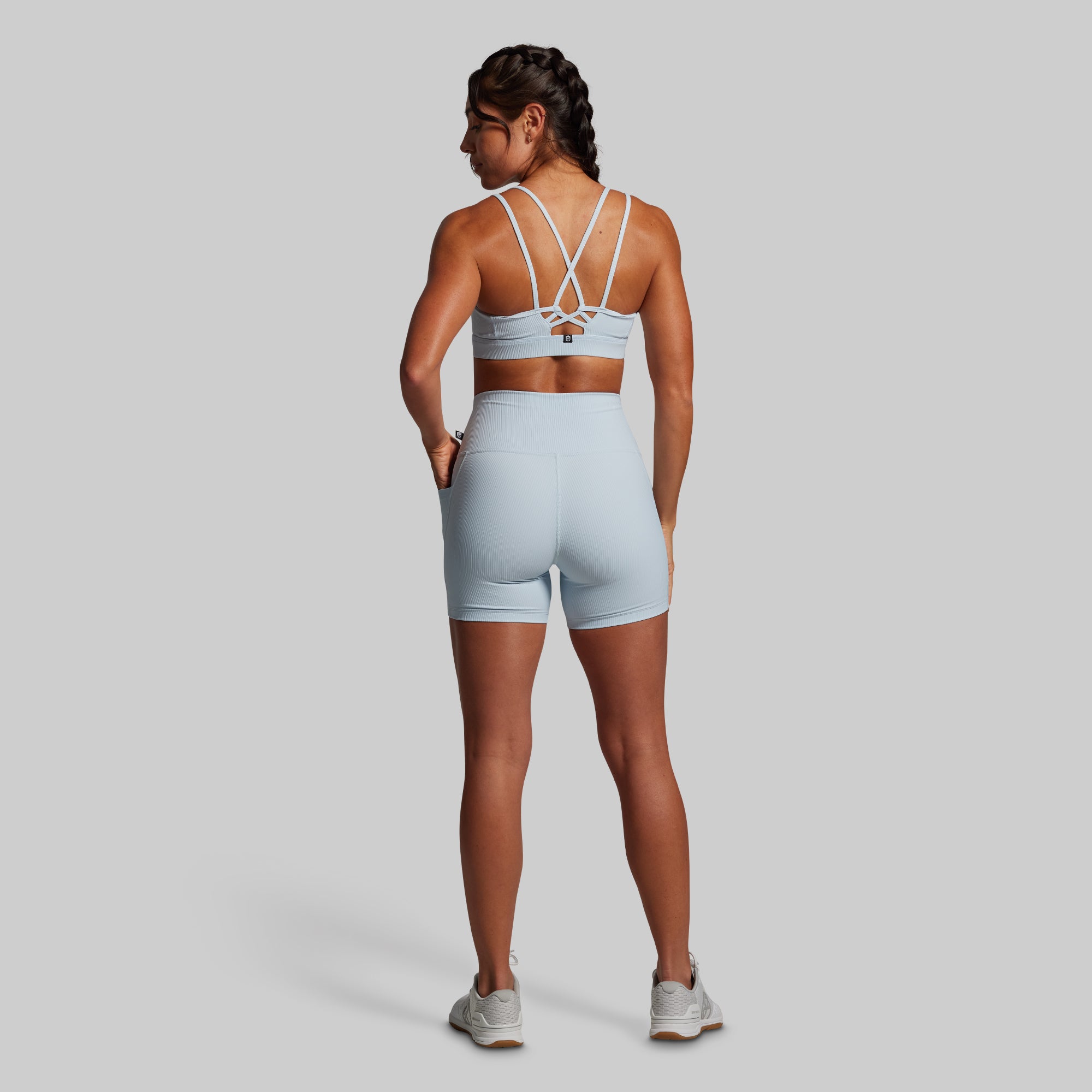 All or Nothing Denim Shorts for Women - Comfortable Chambray High Waisted Shorts for Casual Wear & Summer Outfits