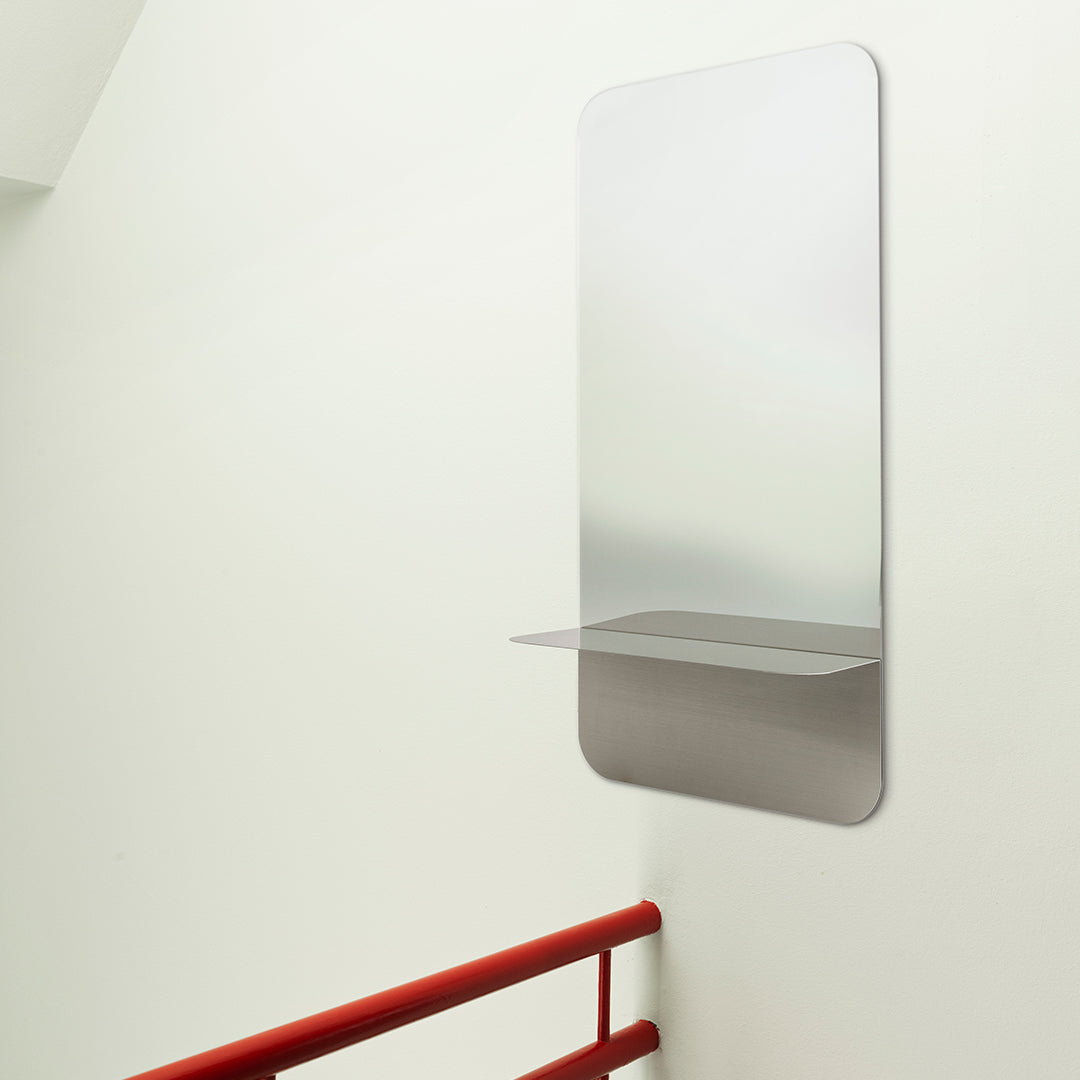 Horizon Mirror Vertical - Full Length Wall Mirror for Home Decor, Bedroom, Living Room & Gym - Modern Frameless Design for Dressing, Yoga & Fitness
