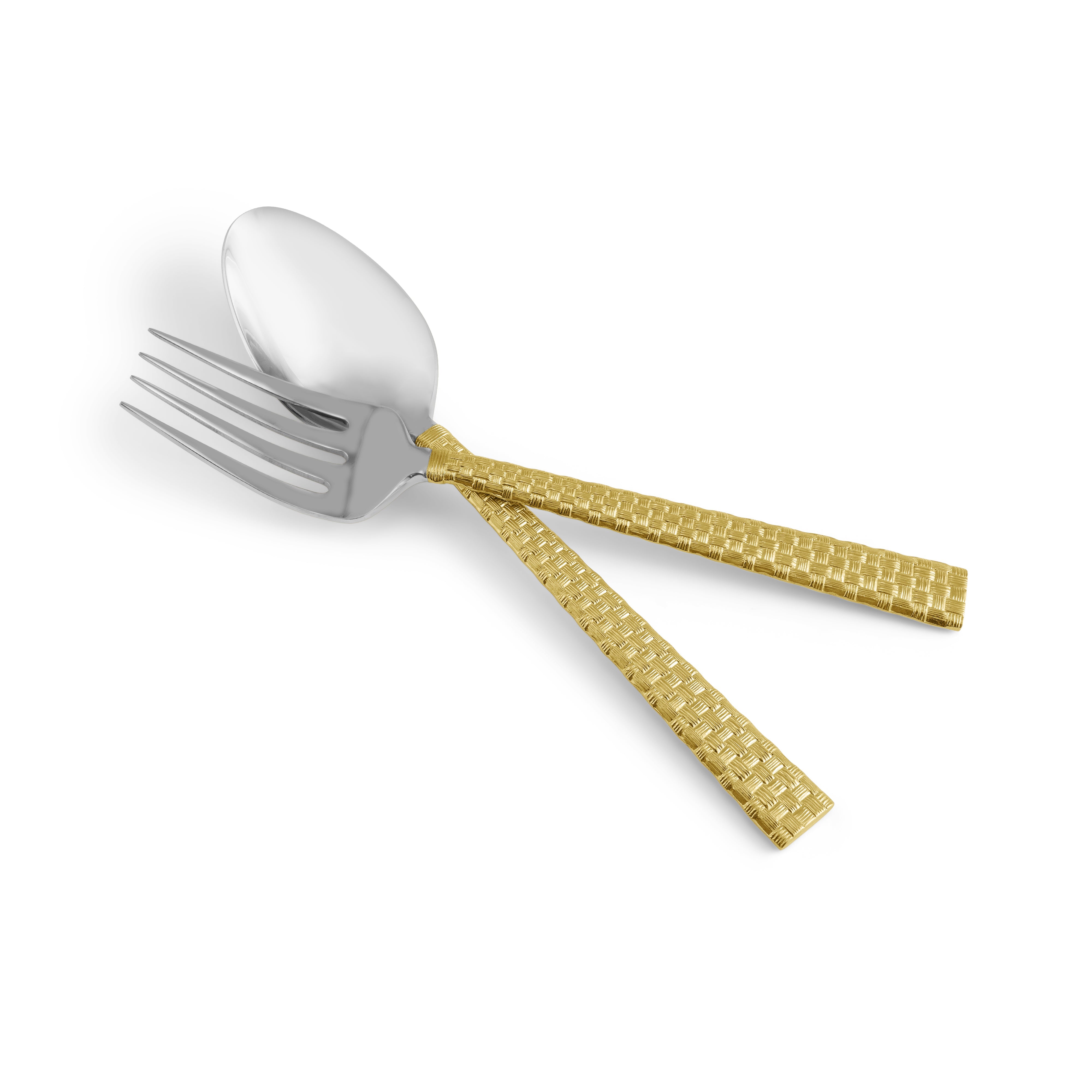 Premium Silver Palm Serving Set - Elegant Tableware for Parties, Weddings & Special Occasions