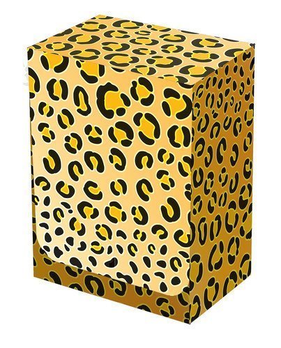 Premium Leopard Print Deck Box for MTG, Pokemon & Yugioh Cards - Durable & Stylish Storage Solution for Collectible Card Games (CCG) - Perfect for Gamers, Tournaments & Travel