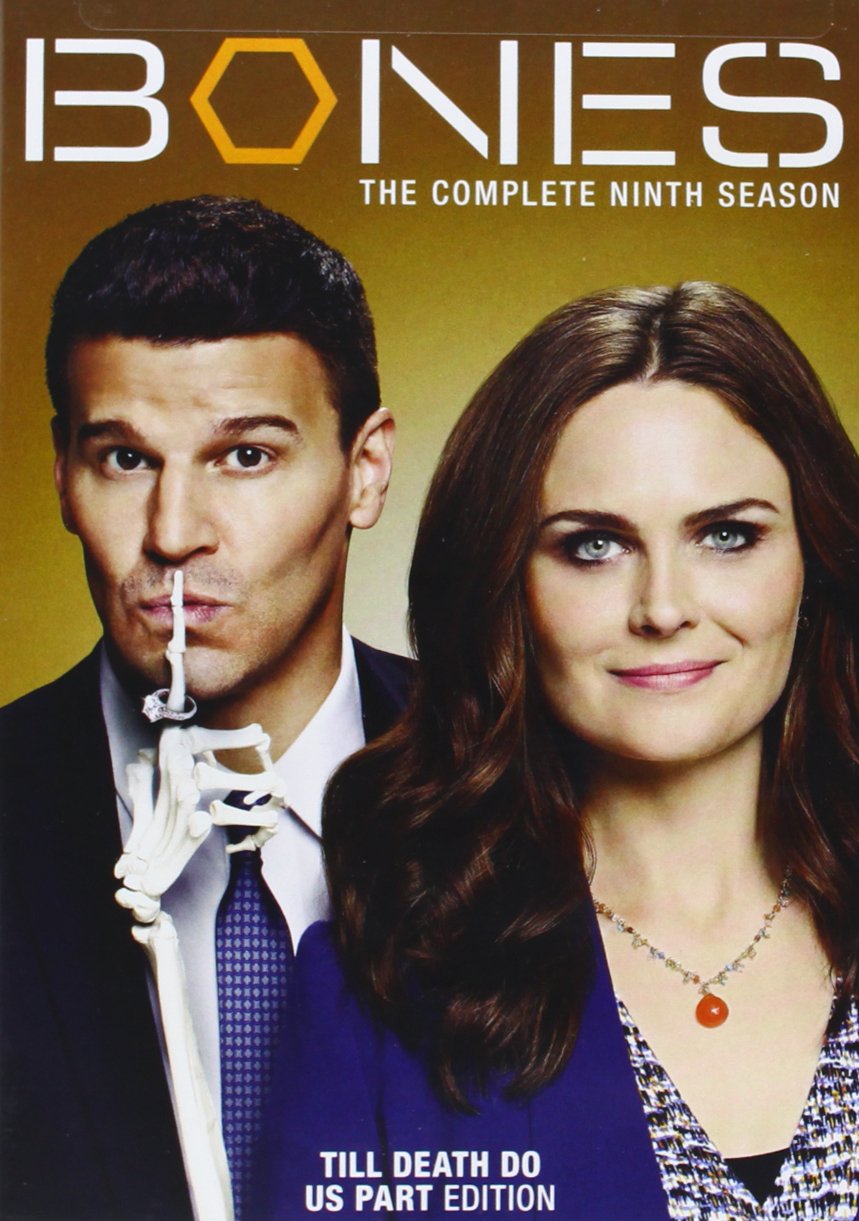 Bones: Season 9 DVD Box Set - Complete Episodes | Crime Drama TV Series | Perfect for Fans & Collectors | Great for Binge-Watching & Gift Giving