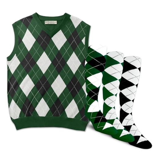 Dark Green/Black/White