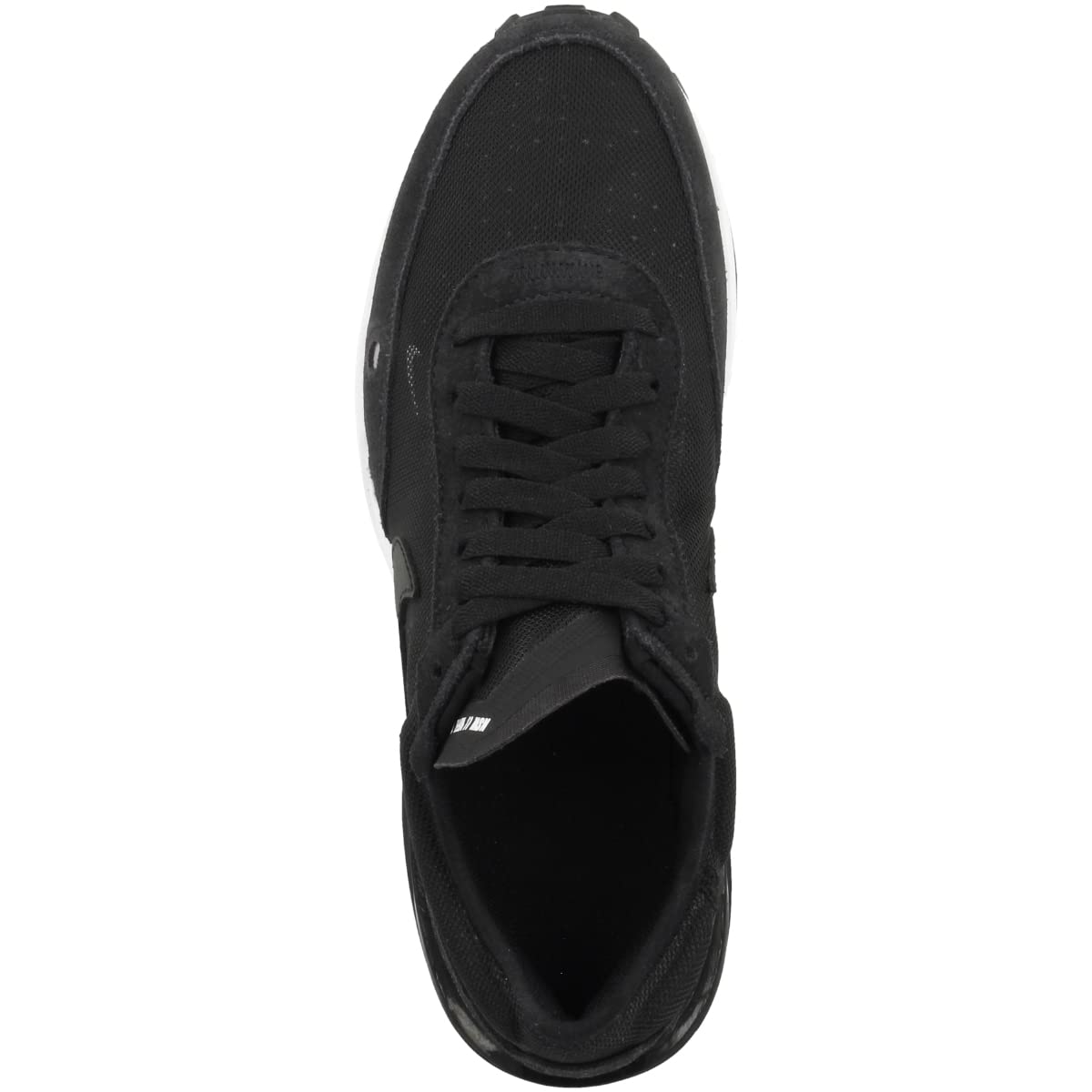 Nike Waffle One Kids' Sneakers - Black (DC0481-001) | Lightweight Running Shoes for Boys & Girls | School, Play & Everyday Wear
