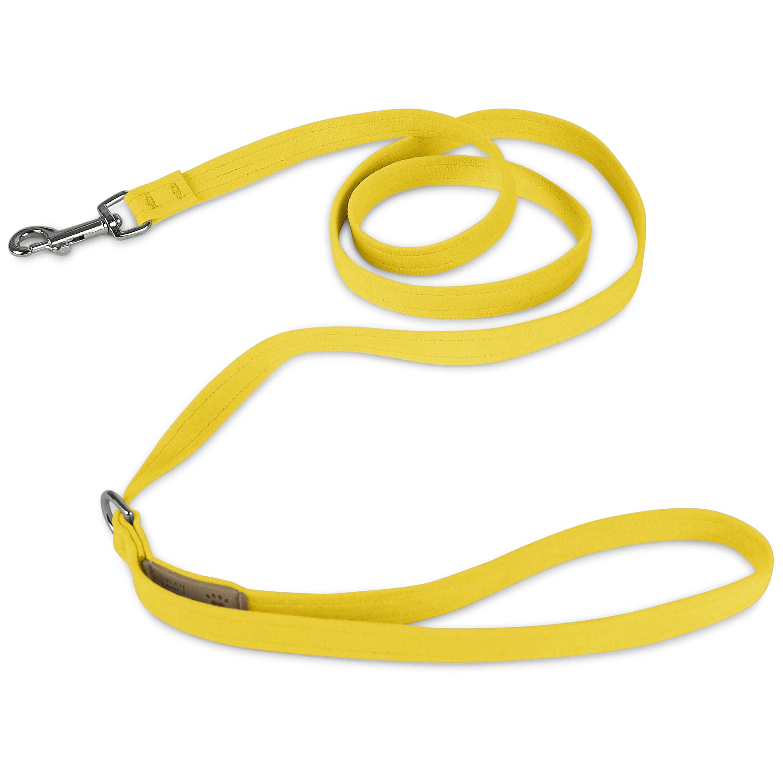 Premium Matching Plain Dog Leash - Durable Nylon Pet Leash with Comfortable Handle for Small Medium Large Dogs - Perfect for Daily Walks, Training & Outdoor Adventures