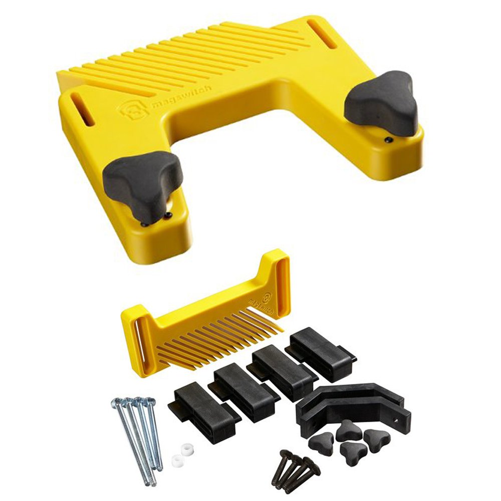 Magswitch Pro Table Featherboard with Vertical Featherboard Attachment - Premium Woodworking Clamp for Router Tables & Table Saws - Perfect for Precision Woodworking Projects