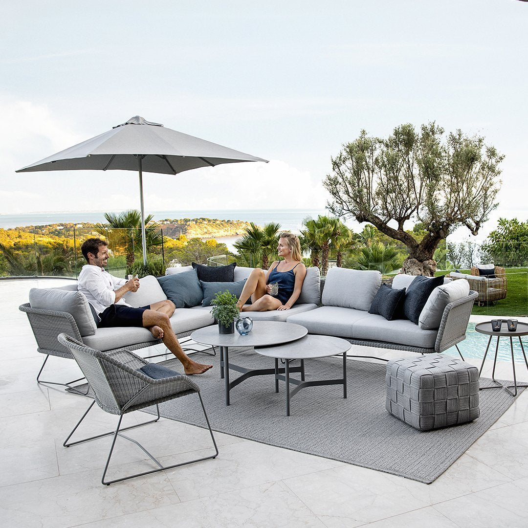 Horizon Outdoor Modular Sofa Set - Waterproof & UV Resistant Patio Furniture for Garden, Poolside, Backyard, and Deck - Comfortable & Durable Sectional Couch for Relaxing Outdoors