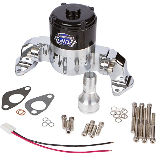 High Performance Chevy Big Block Electric Water Pump - 35 GPM Flow Rate, Chrome Aluminum for 396/427/454 Engines | Perfect for Hot Rods, Muscle Cars & Racing Applications