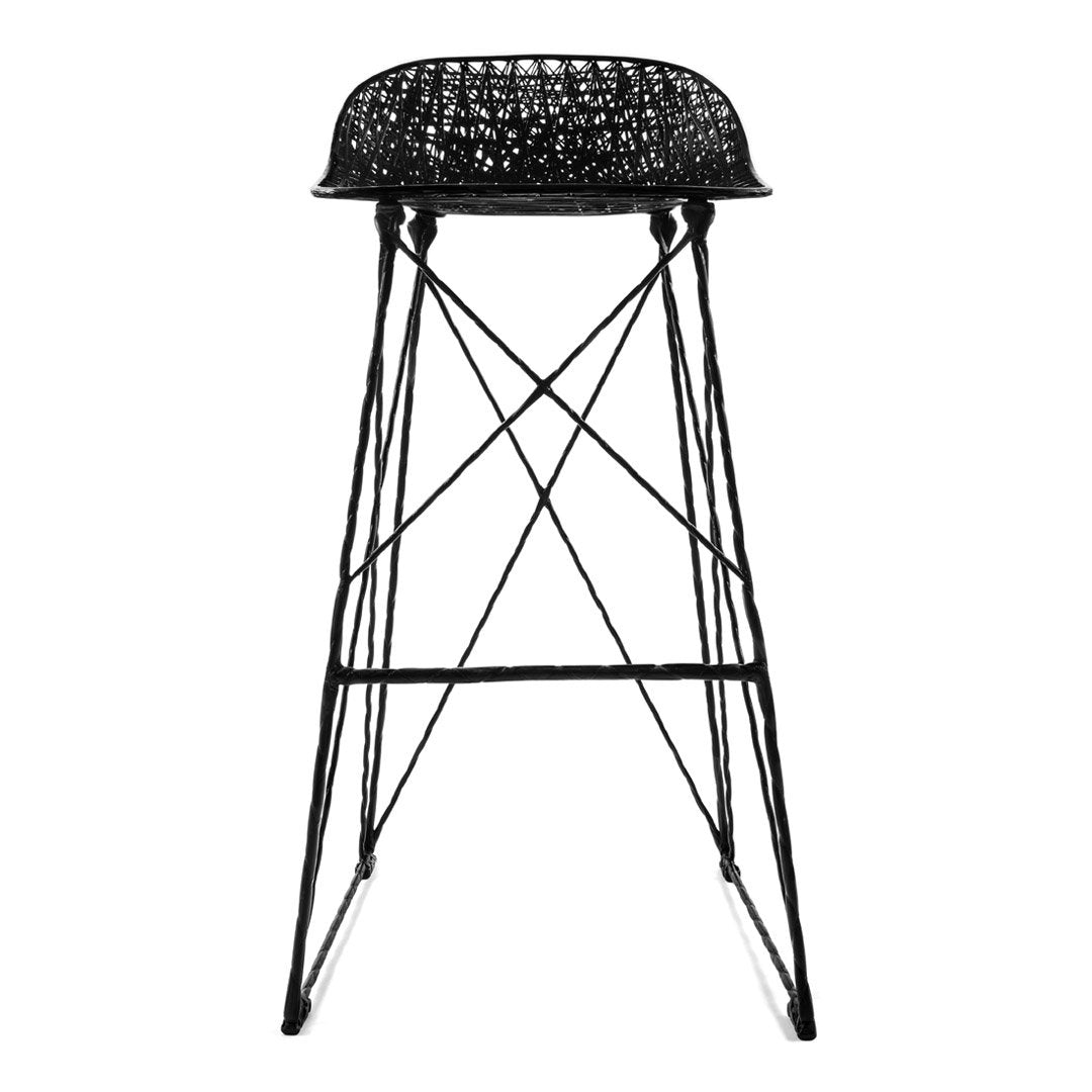Premium Carbon Fiber Bar Stool - Lightweight & Durable Modern Kitchen Island Stool for Home, Restaurant & Cafe Use
