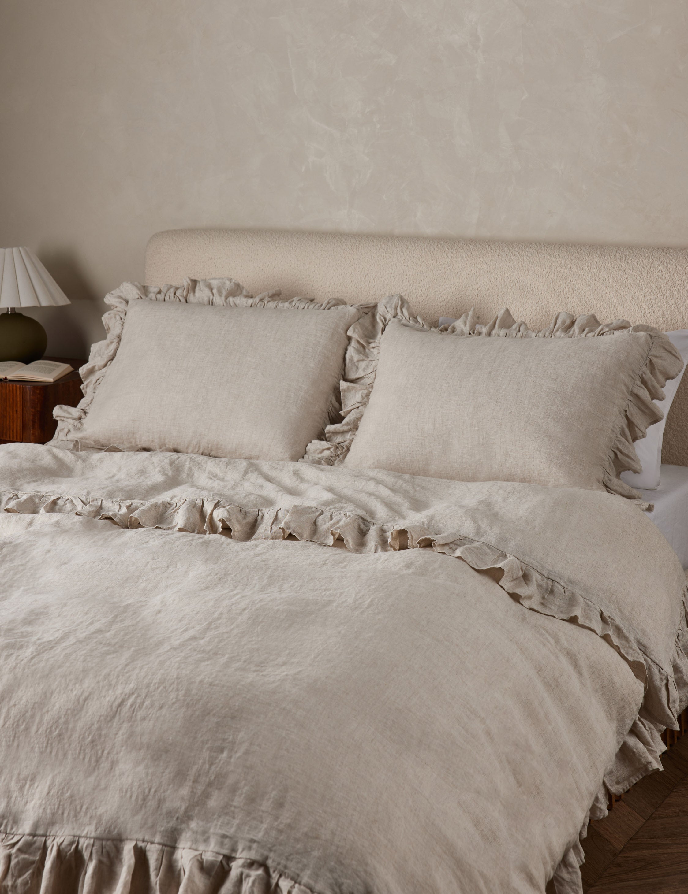 Charlie Linen Sham by Pom Pom at Home - Premium Decorative Pillow Cover for Bedroom & Living Room - Soft Luxury Bedding Accent for Modern Home Decor