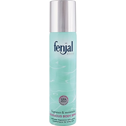 Fenjal Sensuous Body Spray for Women - 75ml Floral Fragrance Mist - Long Lasting Perfume for Daily Use & Special Occasions