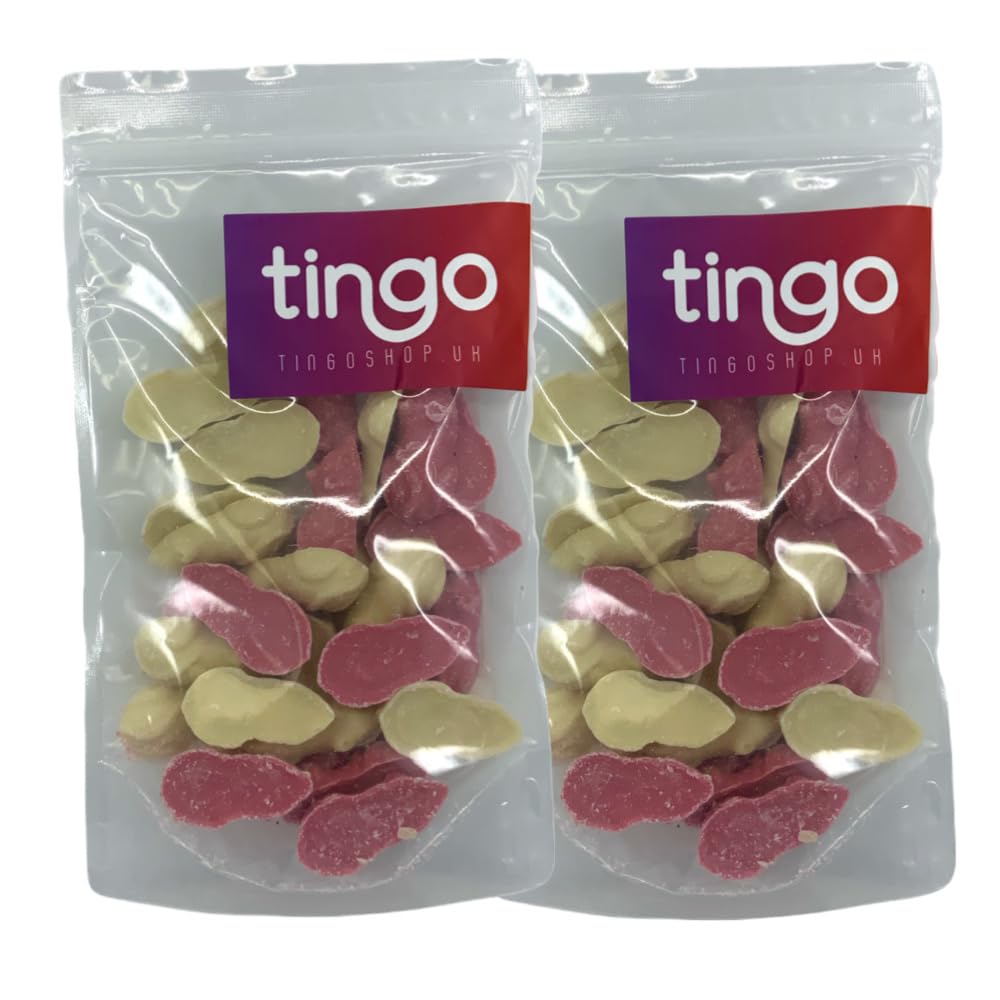 Hannah's Pink and White Candy Mice - 500g (1/2 Kilo) Bag - Sweet Treats for Parties, Gifts, and Movie Nights