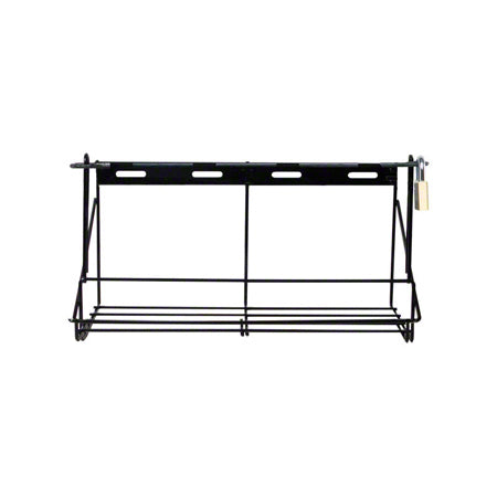 4-Bottle Wire Basket Cleaner Holder - Durable Chemical Storage Organizer for Kitchen, Bathroom & Laundry Room