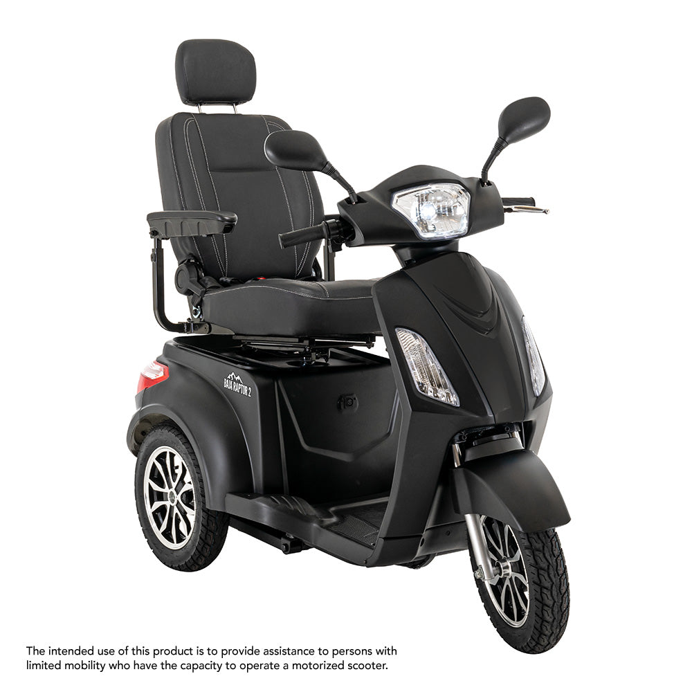 Baja Raptor 2 3-Wheel Electric Scooter for Adults - High Speed & Long Range Commuter Scooter - Perfect for Urban Travel, Campus Commuting & Last-Mile Transportation