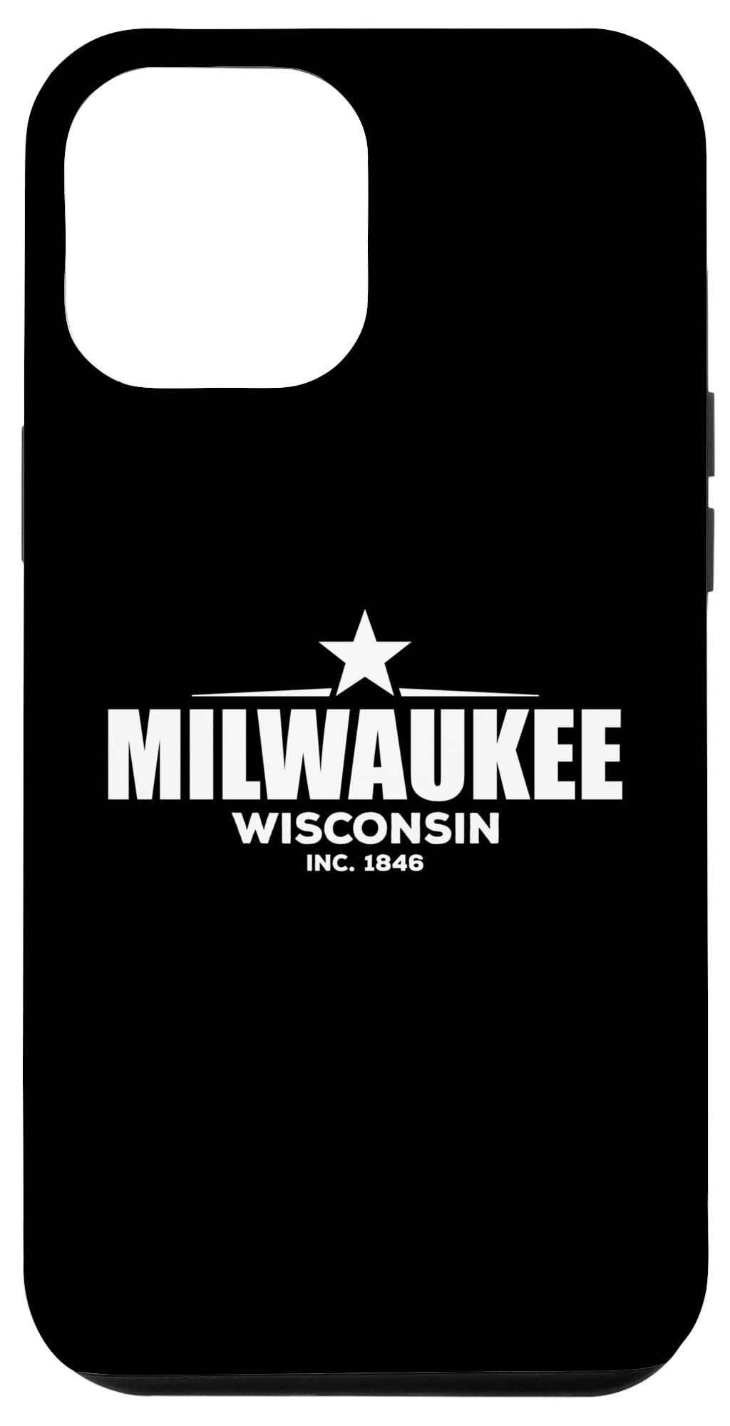 iPhone 12 Pro Max Case - Shockproof & Scratch-Resistant Protective Cover for Milwaukee Wisconsin Fans | Perfect for Daily Use, Travel & Outdoor Activities