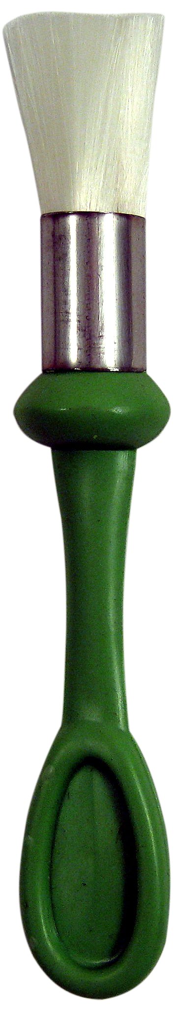 Small Green and White Sewing Machine Brush - Perfect for Cleaning Bobbins, Needles & Thread Lint - Essential Sewing Accessory for Quilting, Embroidery & DIY Crafts