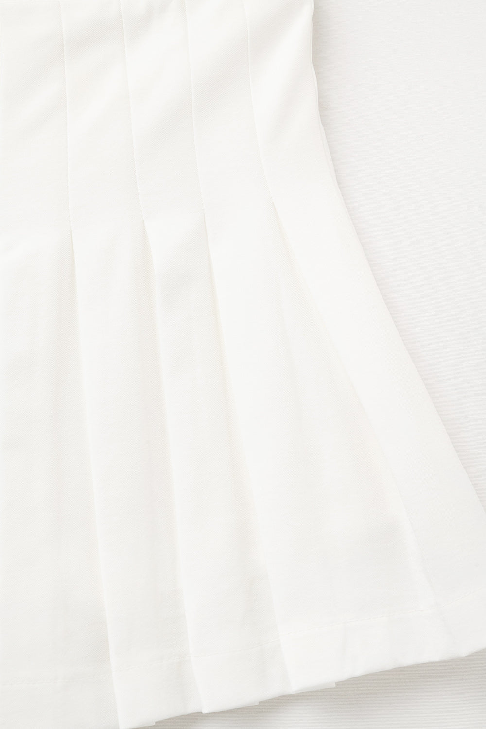 White Mini Pleated Skirt - Women's A-Line Skirt for Party, Date Night & Summer Outfits | Trendy Casual & Formal Wear