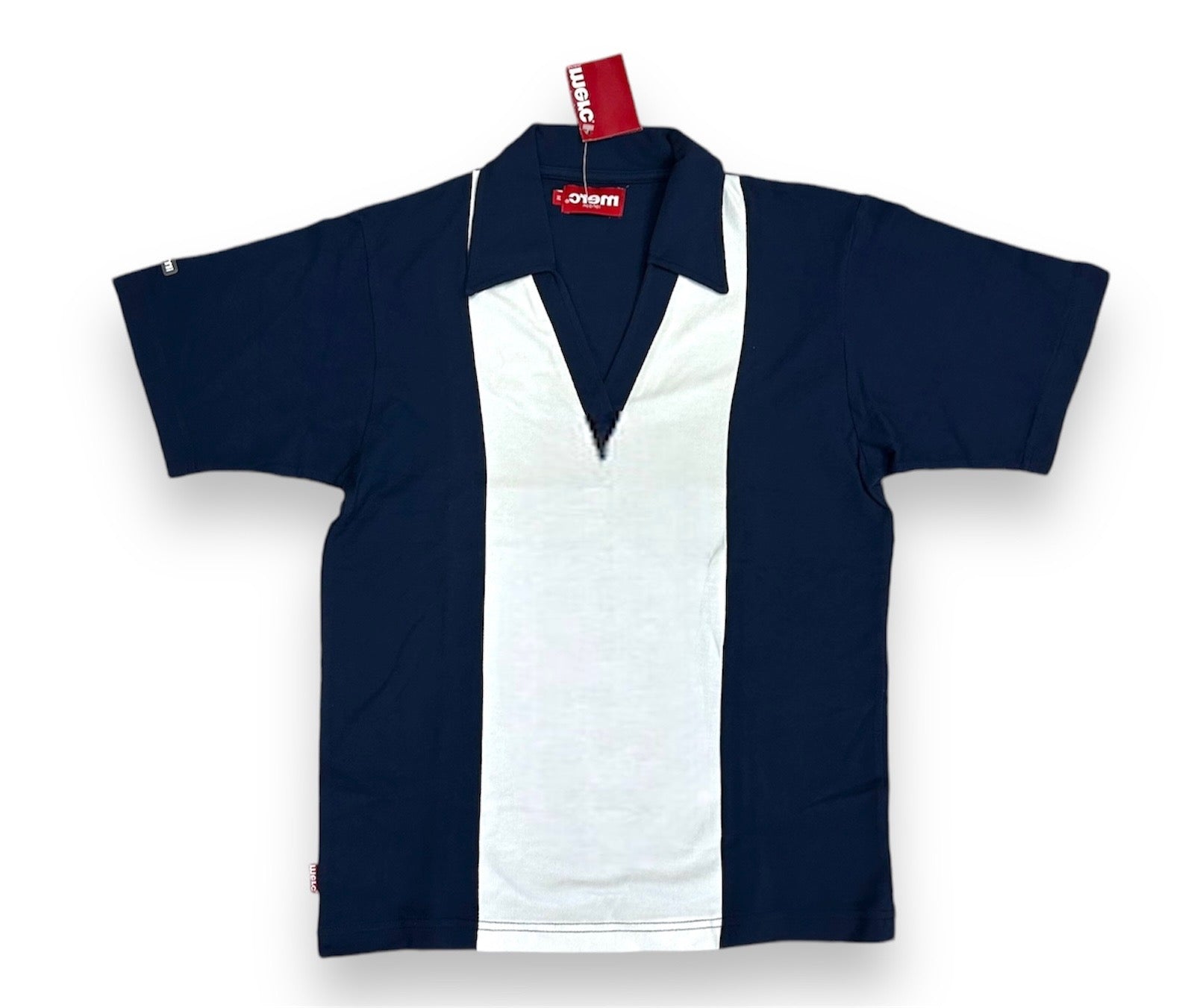 Men's Premium V-Neck Polo Shirt - Breathable Cotton, Slim Fit, Casual & Business Wear - Perfect for Office, Golf, and Everyday Outfits