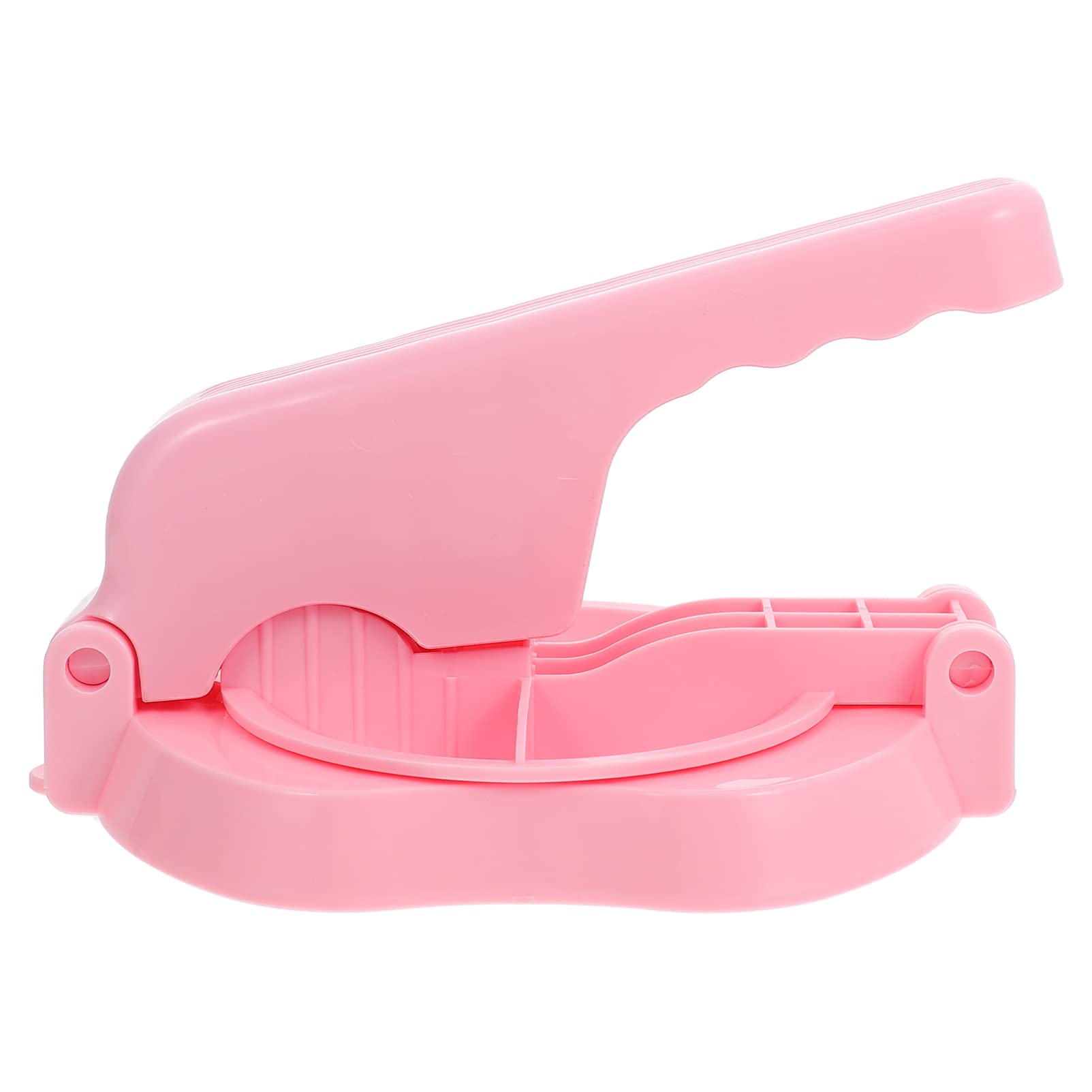 Hemoton Dumpling Maker Press - Dough Pressing Tool for Homemade Dumplings, Wontons, Pastry & Pie Crusts - Easy to Use Kitchen Gadget (Pink) | Perfect for Family Cooking, Asian Cuisine & Holiday Baking