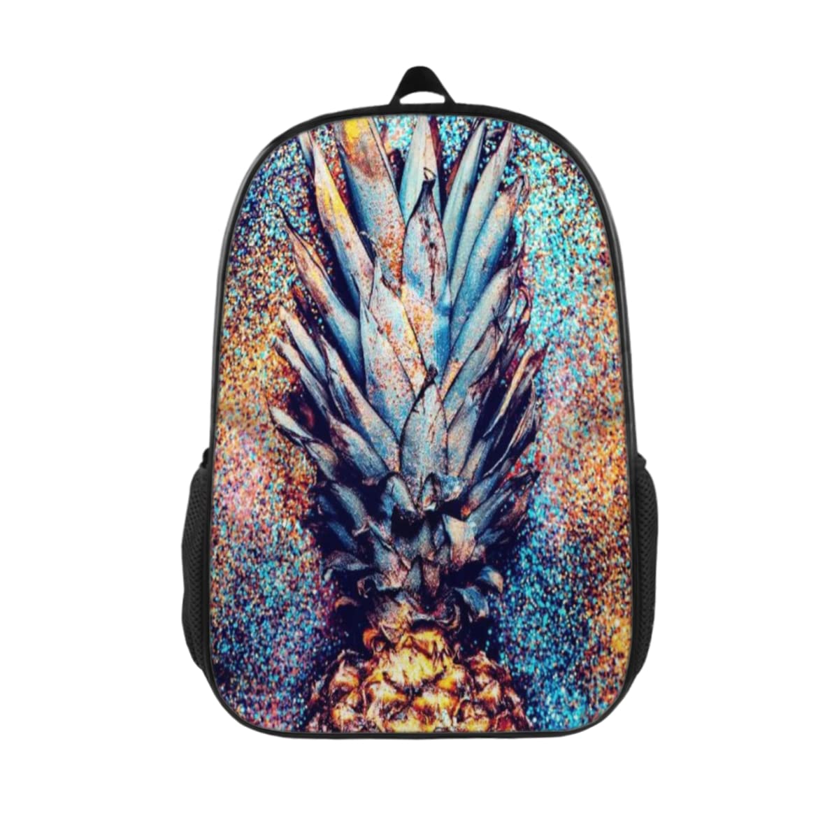 Pineapple Shine Fashion Minimalist School Backpack Set - Lightweight Travel Hiking Backpack for Boys & Girls | Durable Outdoor Daypack for School, College, Camping & Daily Use