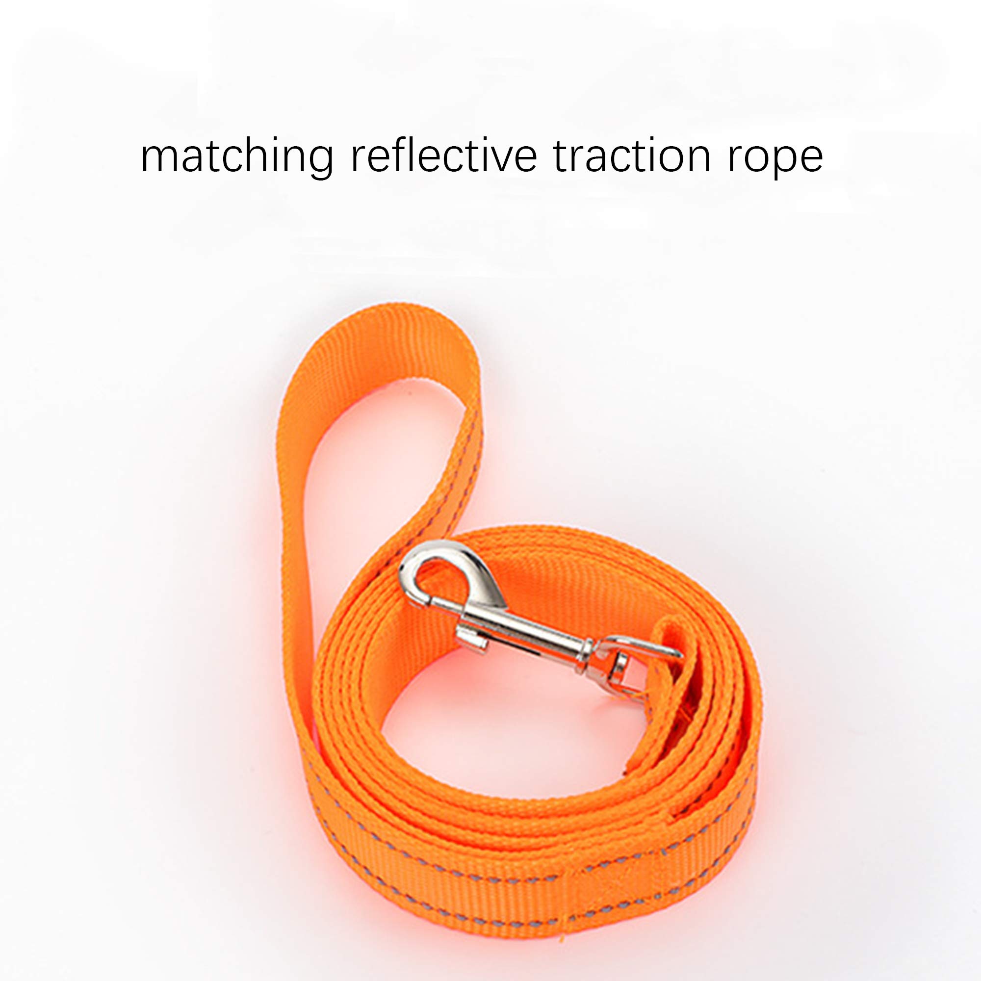 Adjustable Pet Harness for Dogs & Cats - Breathable & Reflective for Outdoor Safety