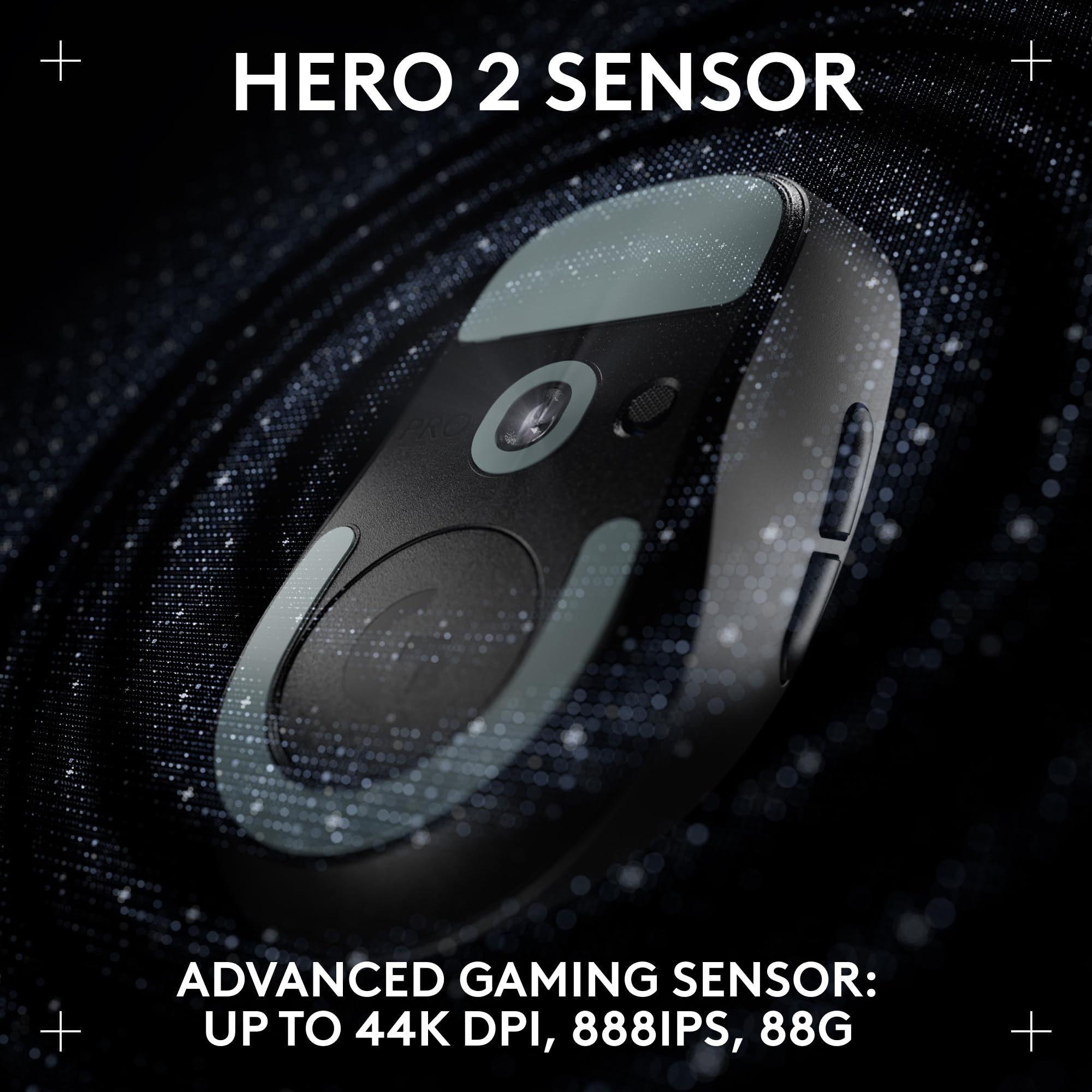 Logitech G PRO X Superlight 2 Wireless Gaming Mouse - 60g Ultra Lightweight, 5 Programmable Buttons, 44K DPI Optical Sensor, USB-C Fast Charging, Lightspeed Technology for PC & Mac (Black) - Perfect for Esports, FPS Games & Professional Gaming
