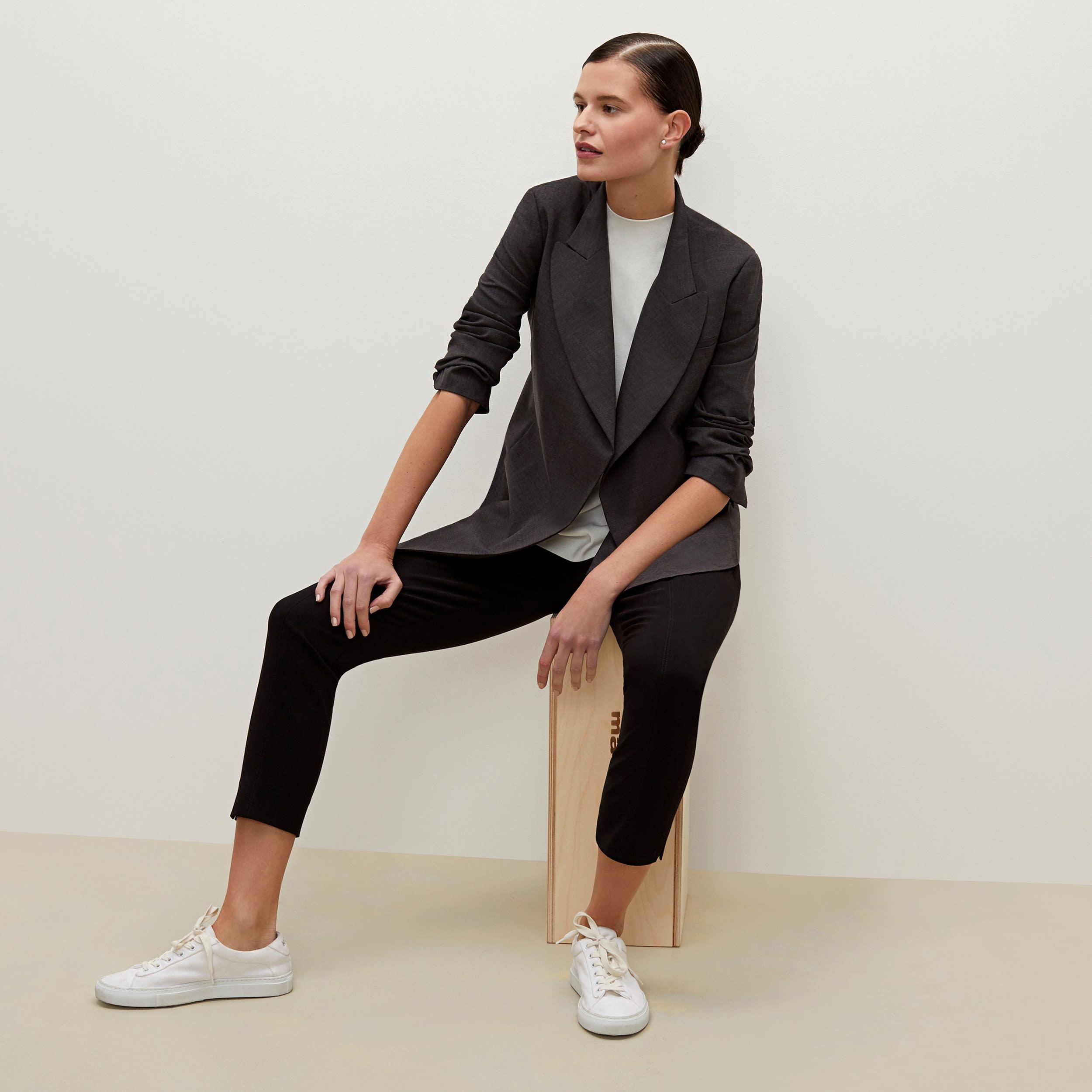 Marais PowerStretch Pants for Women - High-Performance Stretch Black Workout Pants for Running, Yoga & Outdoor Activities