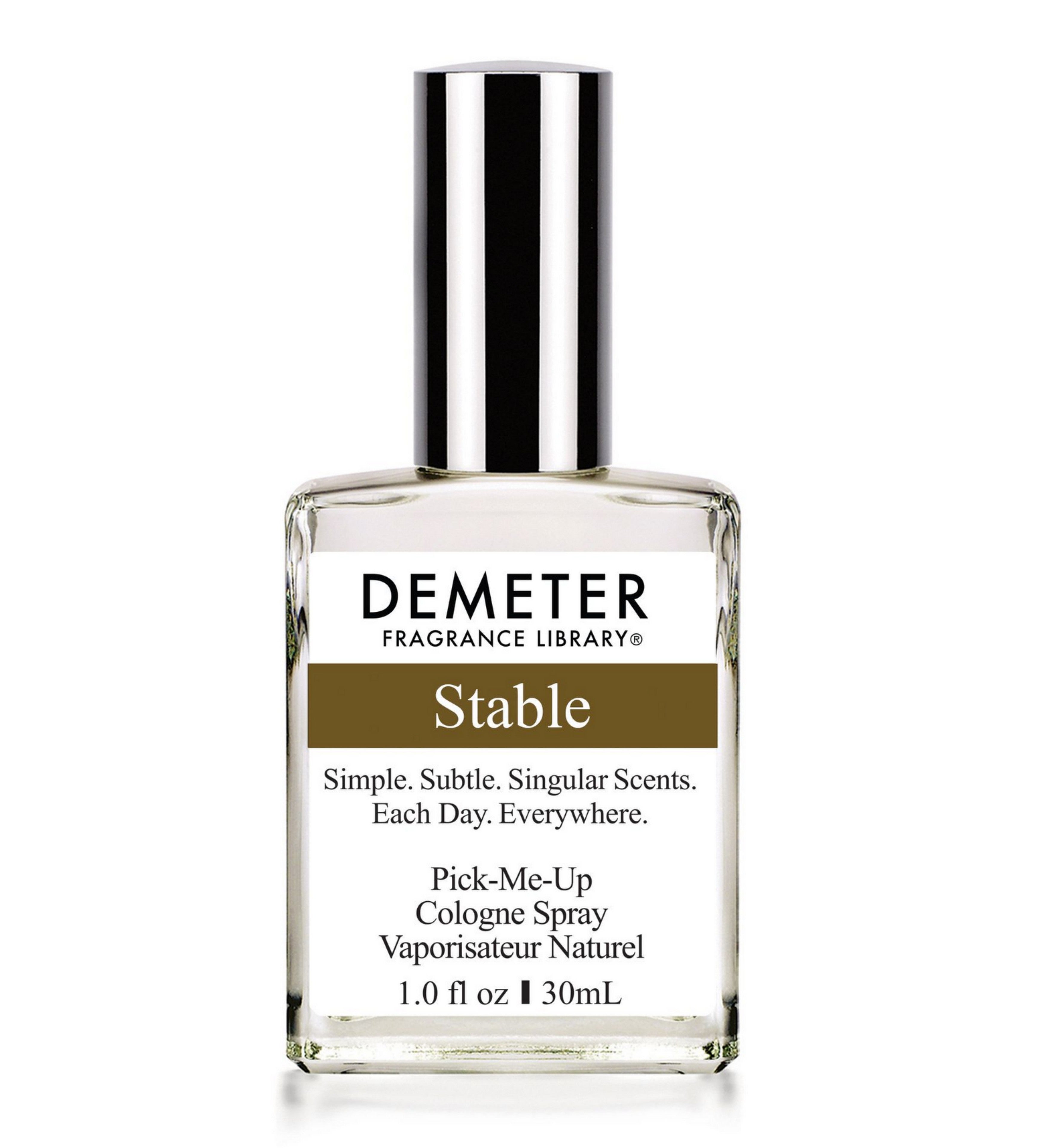 Demeter Fragrance Library Stable Cologne Spray - 1 Ounce / 30 ml Eau de Toilette for Men & Women - Fresh Hay & Leather Scent for Everyday Wear, Work & Outdoor Adventures
