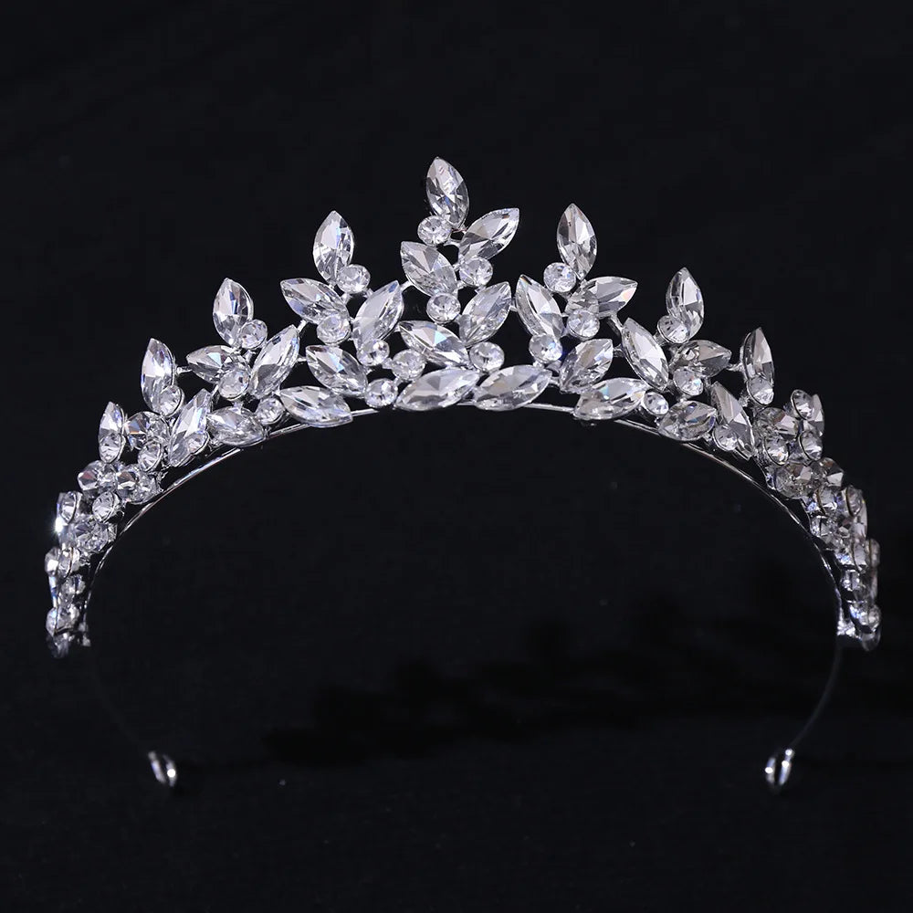 Stunning Stellar Charmed Precious Tiara Crown for Women - Elegant Bridal, Prom, Pageant, and Wedding Accessories
