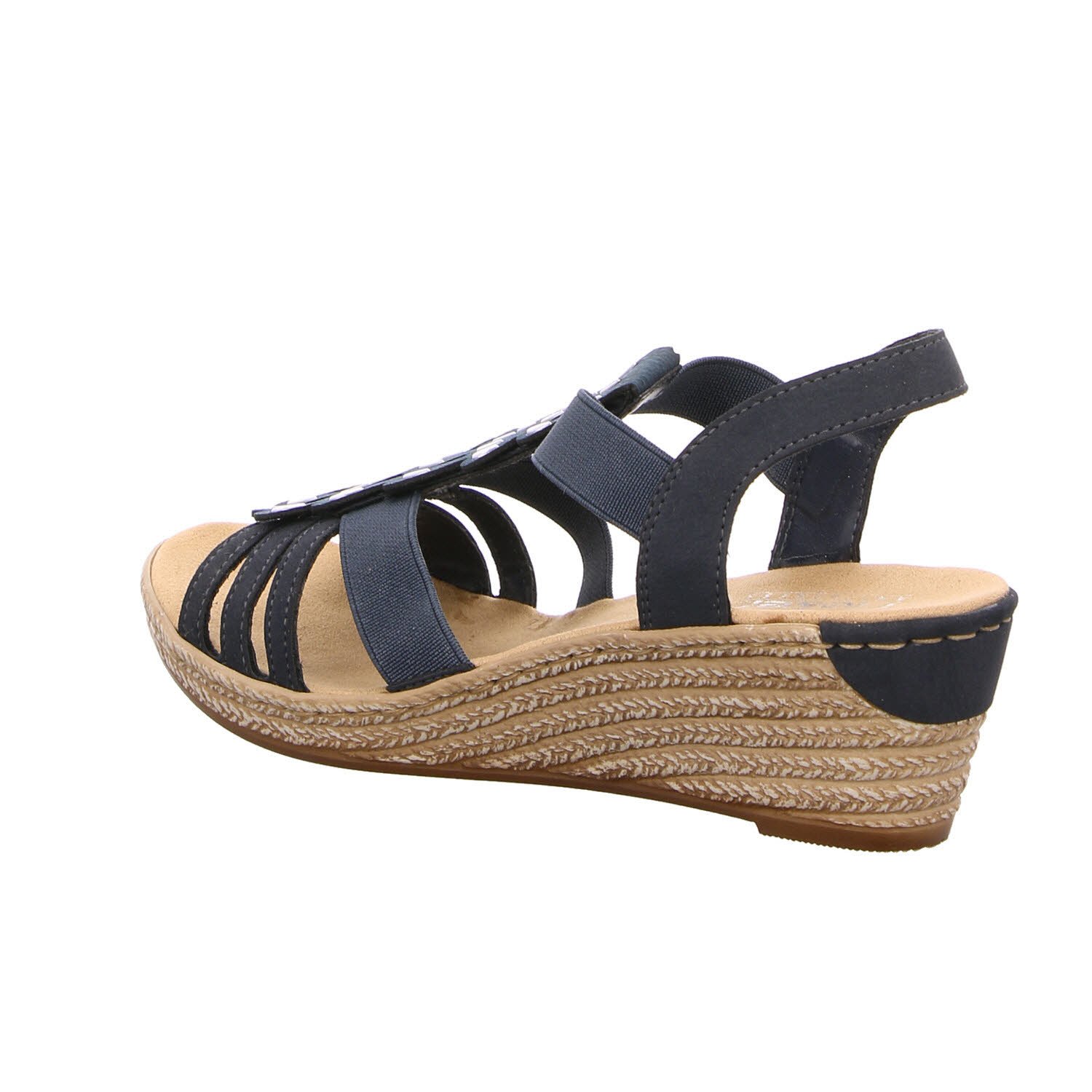 Rieker Women's Comfortable Synthetic Leather Sandals - Lightweight & Stylish for Summer, Beach, and Casual Wear