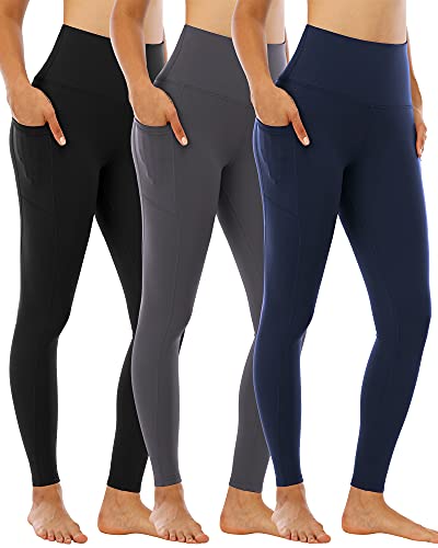 3 Packs - Black/Gray/Navy