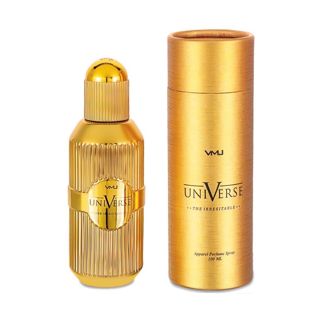VMJ VIWA Universe 100ml Eau de Parfum - Luxury Gold Perfume Spray for Women, Long-Lasting Floral Fragrance | Perfect for Date Night, Office & Special Occasions