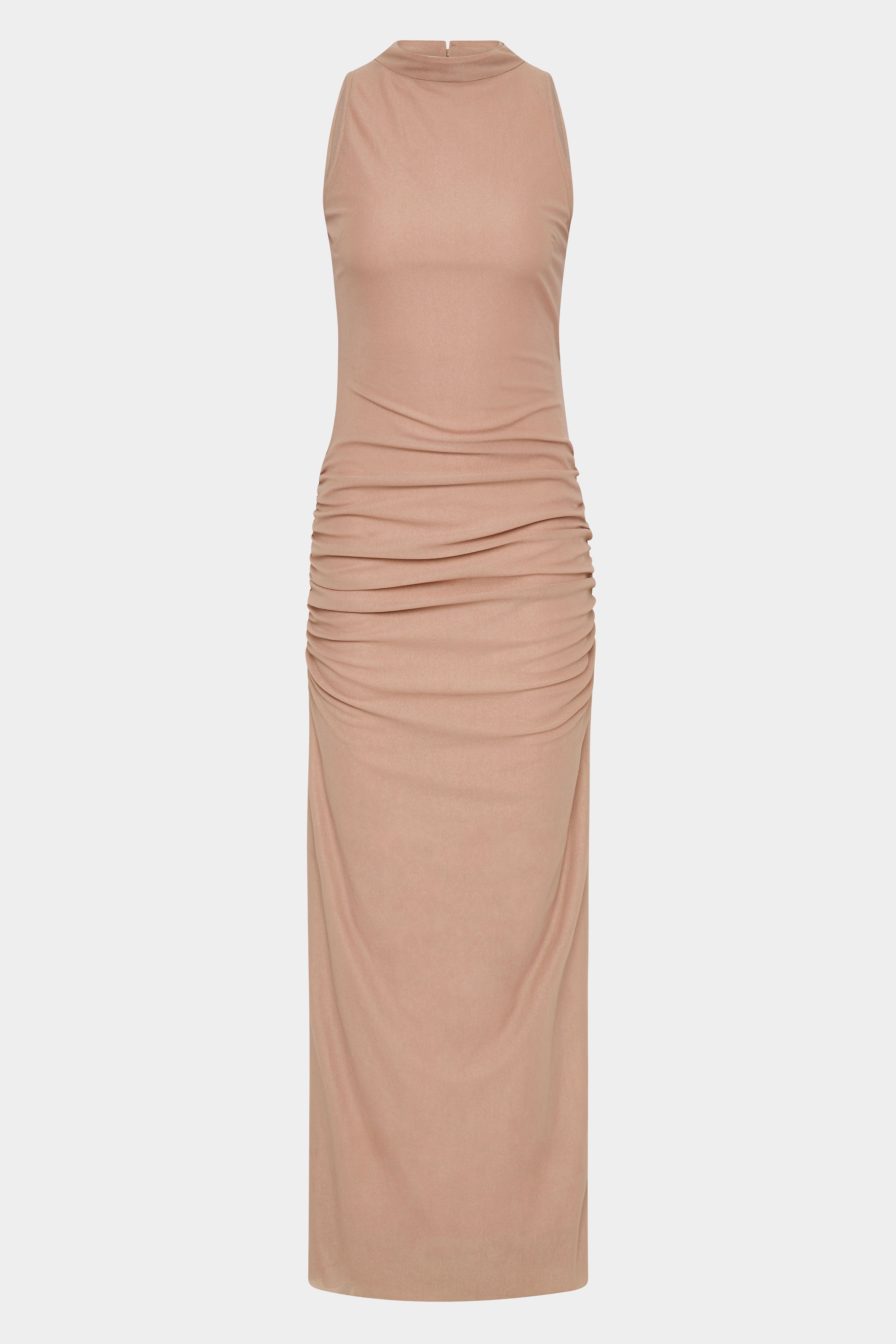 Elegant Ruby Red Open Back Gown for Women - Sexy Evening Dress for Prom, Party & Special Occasions