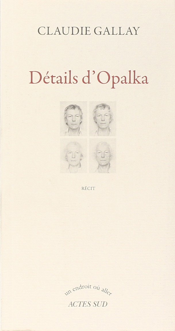 Opalka Details - French Edition Book | Perfect for Art Enthusiasts, Collectors & French Literature Lovers