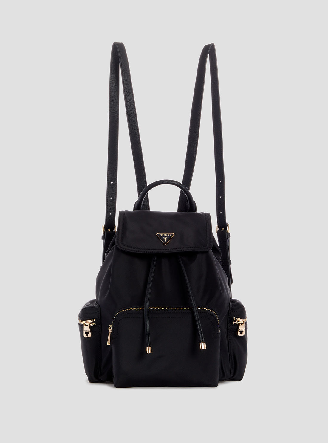 Eco-Friendly Black Gemma Backpack for Women & Men - Lightweight Durable Travel Daypack for Work, School & Outdoor Adventures