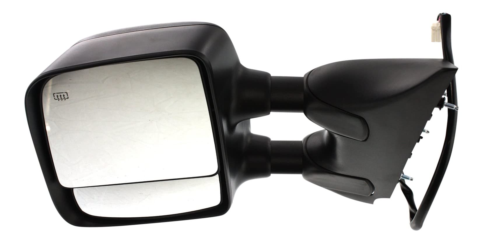2008-2015 Nissan Titan Towing Heated Power Glass Blind Spot Mirror - Driver Side Replacement for Garage-Pro - Perfect for Safe Towing, Parking & Night Driving