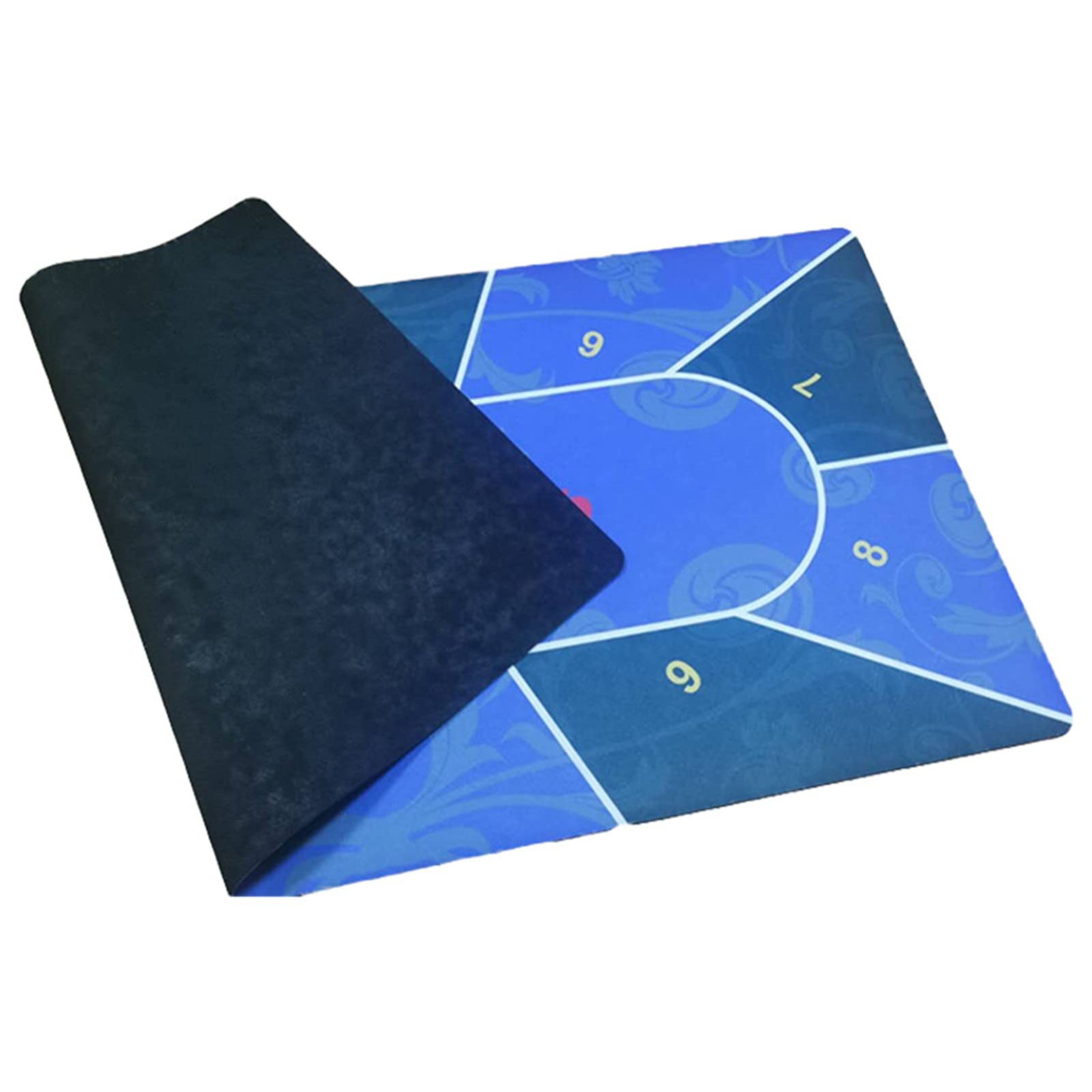 Professional Portable Rubber Poker Table Top Mat - 120