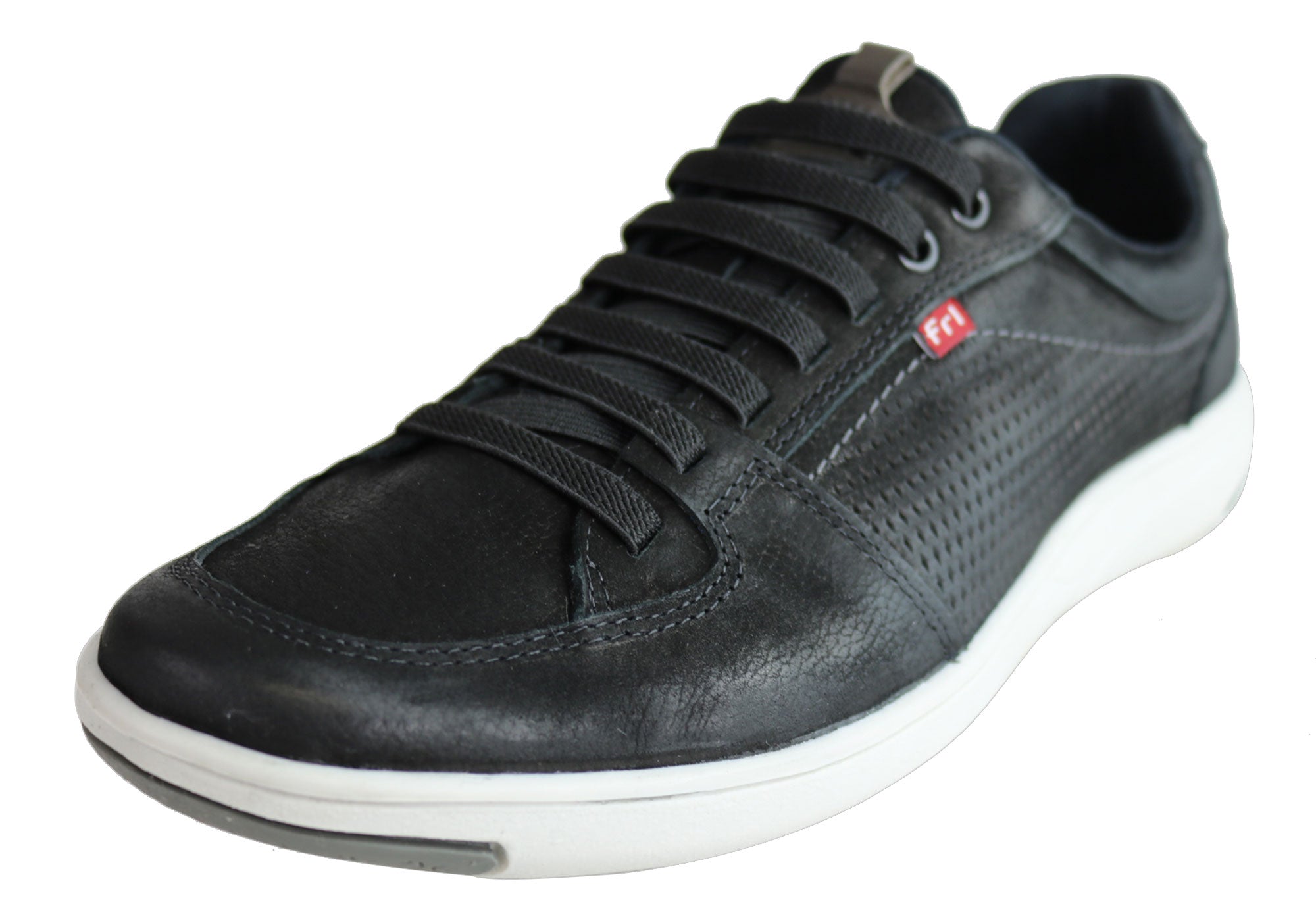 Ferricelli Orbit Men's Leather Slip-On Casual Shoes - Handmade in Brazil - Comfortable Loafers for Work, Travel & Everyday Wear