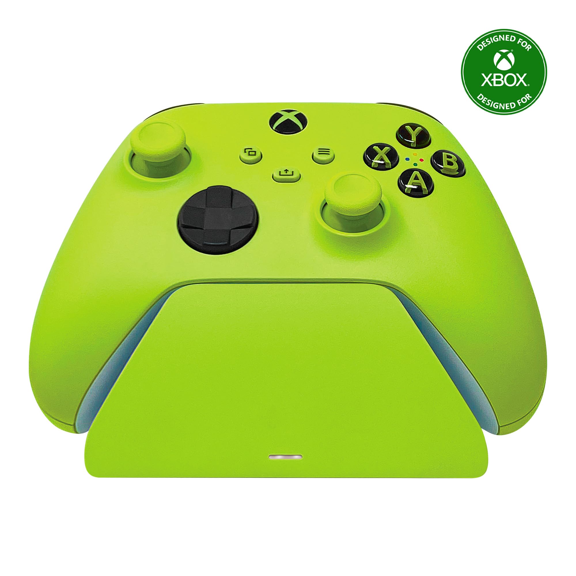 Razer Universal Magnetic Quick Charging Stand for Xbox Series X|S - Fast USB-Powered Charging Dock for Xbox Wireless Controllers - Electric Volt (Controller Not Included) - Ideal for Gaming Setup & Multi-Controller Charging Station