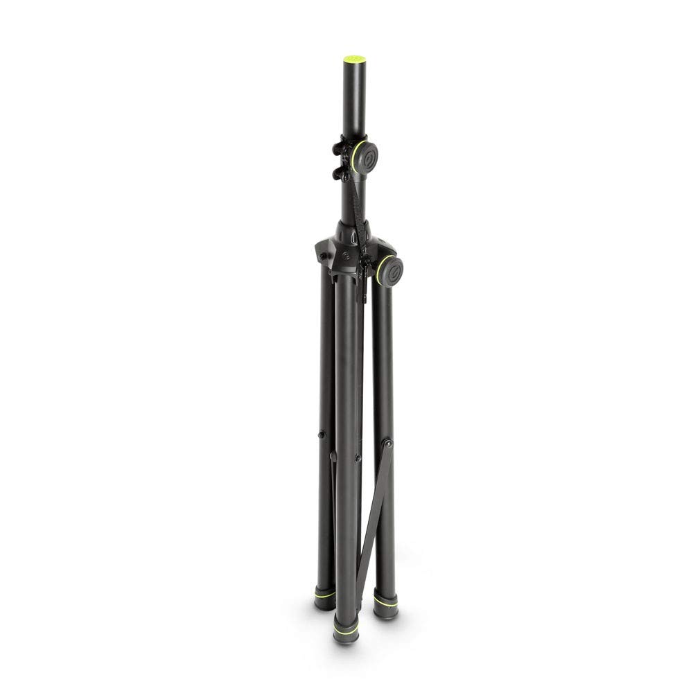 Premium SS 5211 B Speaker Stands Set of 2 with Carrying Bag - Adjustable Height for Bookshelf & Floor Speakers - Perfect for Home Theater, Studio, DJ Setup & Live Performances (GSS5211BSET1)