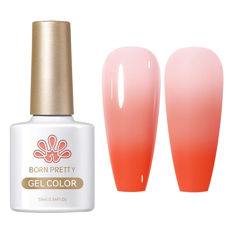BORN PRETTY 10ml Thermal Nail Gel Polish - Color Changing Nail Lacquer (Shade 05) for DIY Manicures at Home & Salon Nail Art Designs