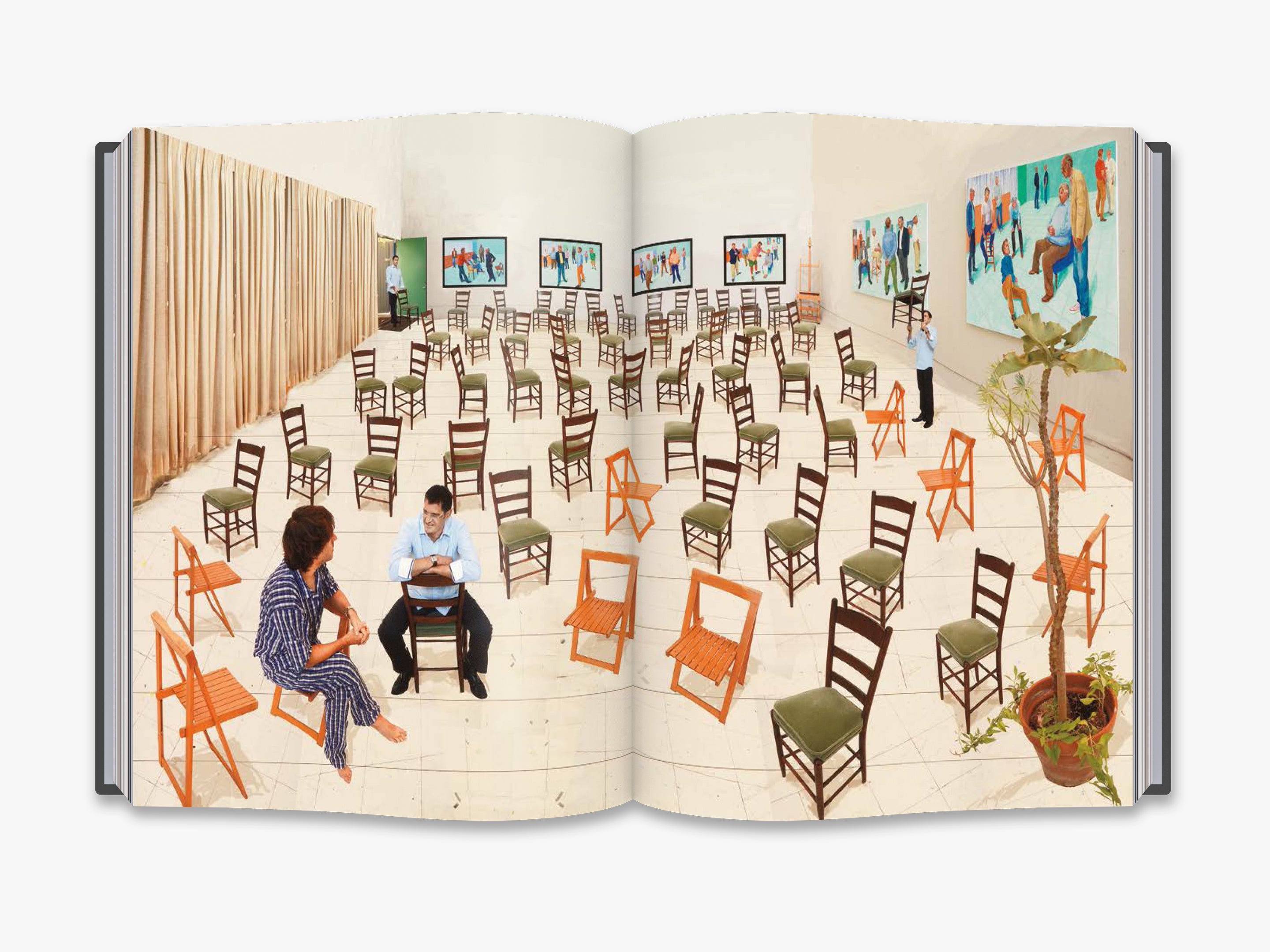 David Hockney: Current - Contemporary Art Book | Modern Art Collection & Biography | Perfect for Art Lovers, Coffee Table Decor & Gift Ideas