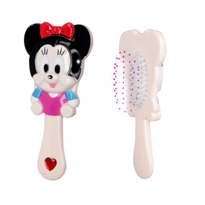 BAAL Detangling Hair Brush for Wet & Dry Hair - Gentle Kids Hairbrush with Wide Teeth for Easy Combing - Pack of 1 (Multi Color) - Perfect for Shower, Bath & Daily Hair Care